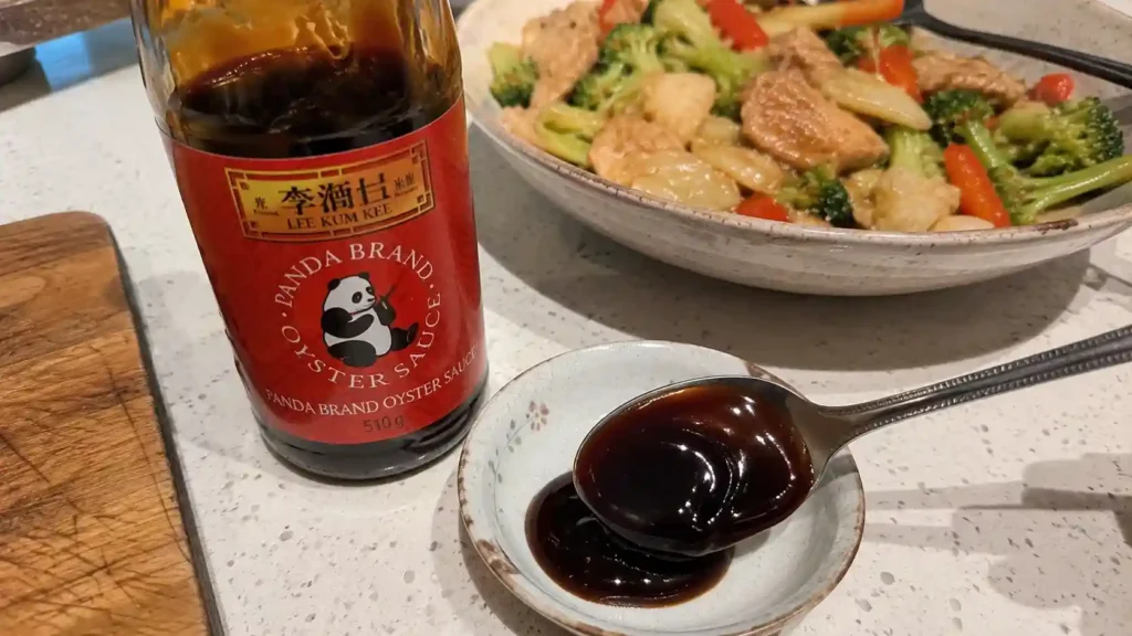 oyster sauce used as a substitute for fish sauce in cooking
